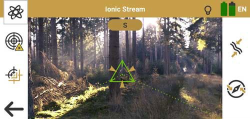 Long-range detector OKM Delta Ranger detects a target